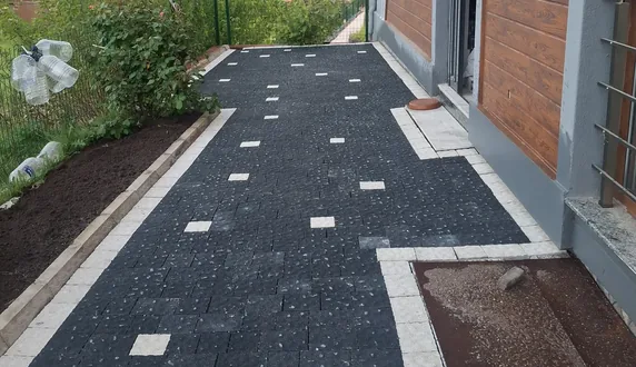 Taş Döşeme uygulamasından bir görünüm